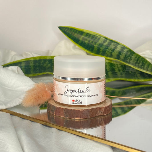 IMPERIALE crema viso illuminante rinnovatrice. Ideale per le pelli spente e miste.